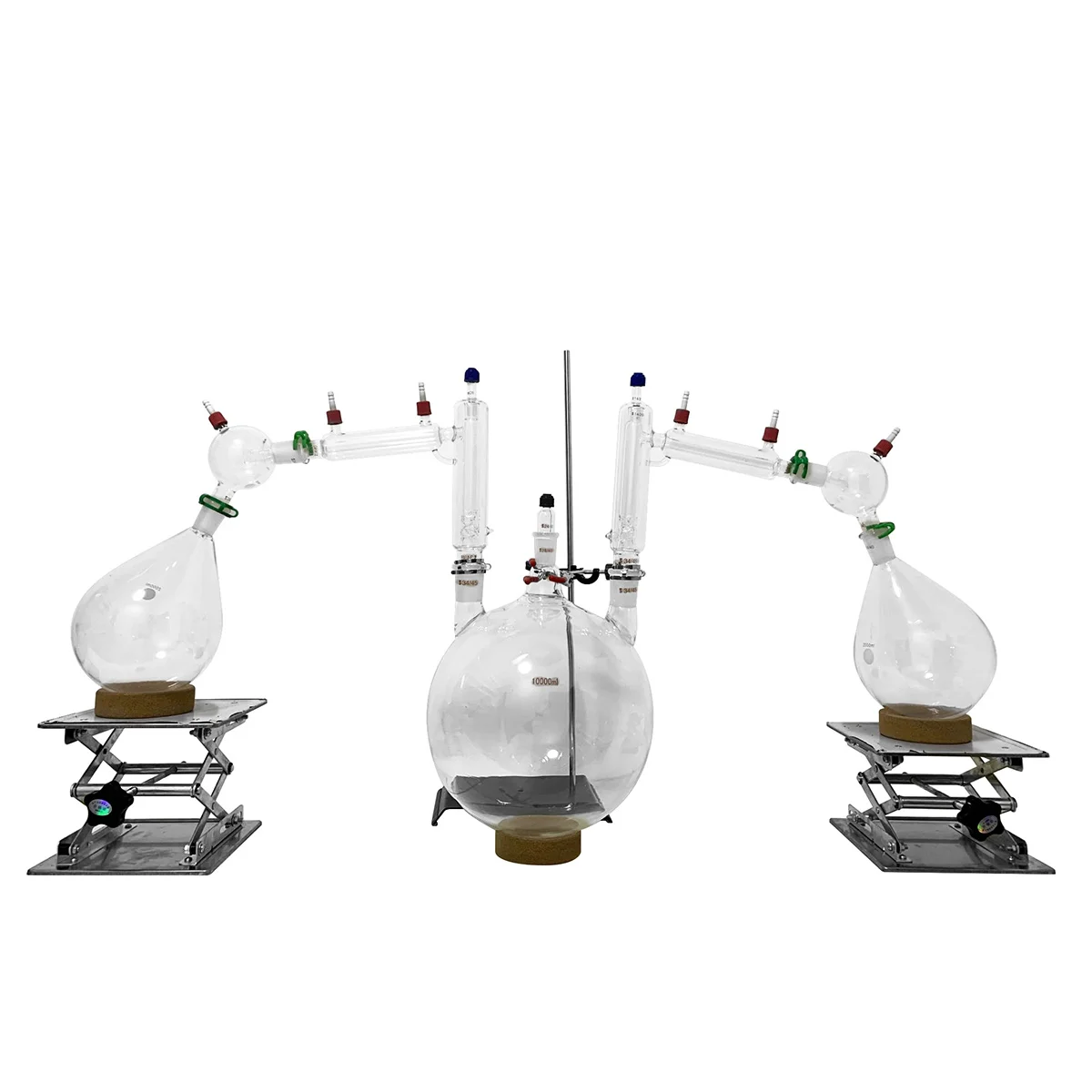 2L-20L Lab Vacuum Short Path Distillation Set Chemical Molecular Distillation Apparatus
