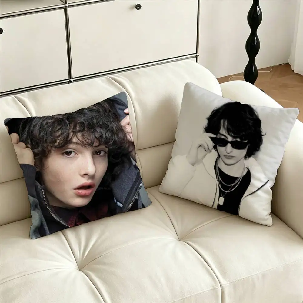 F-Finn Wolfhard Pillow Case Cushion Cover Throw Pillow Case For Car Sofa