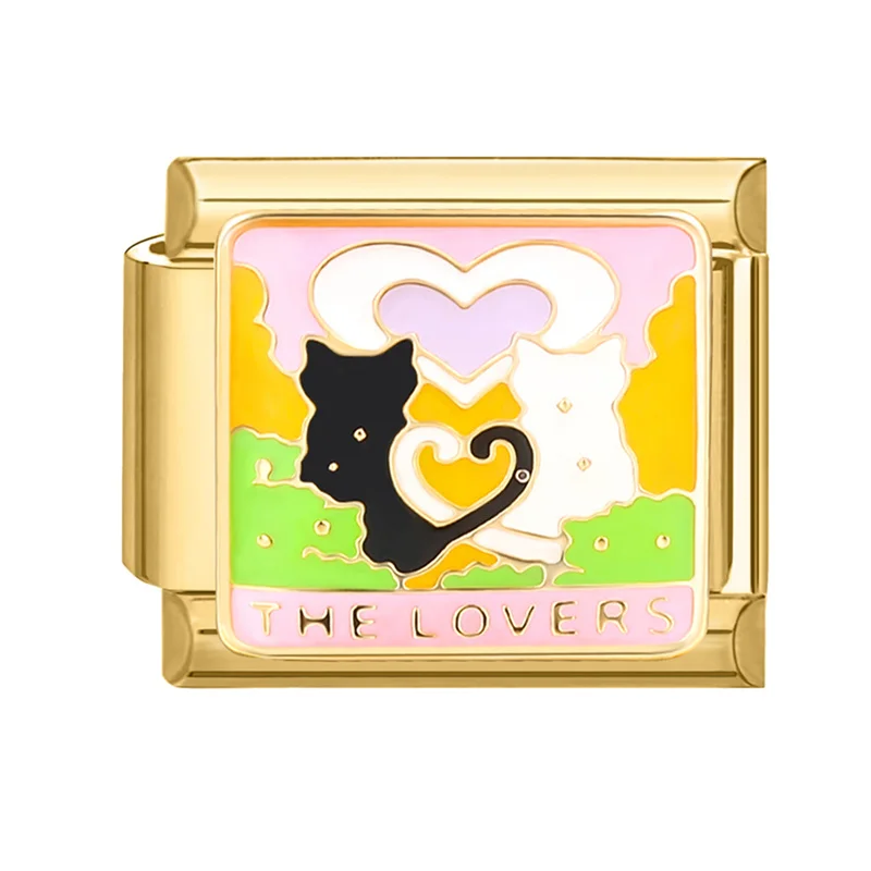 2024 donne Be Mine Flower Mom Guitar Phone Italian Charms Links Fit 9mm bracciale in acciaio inossidabile che fa gioielli