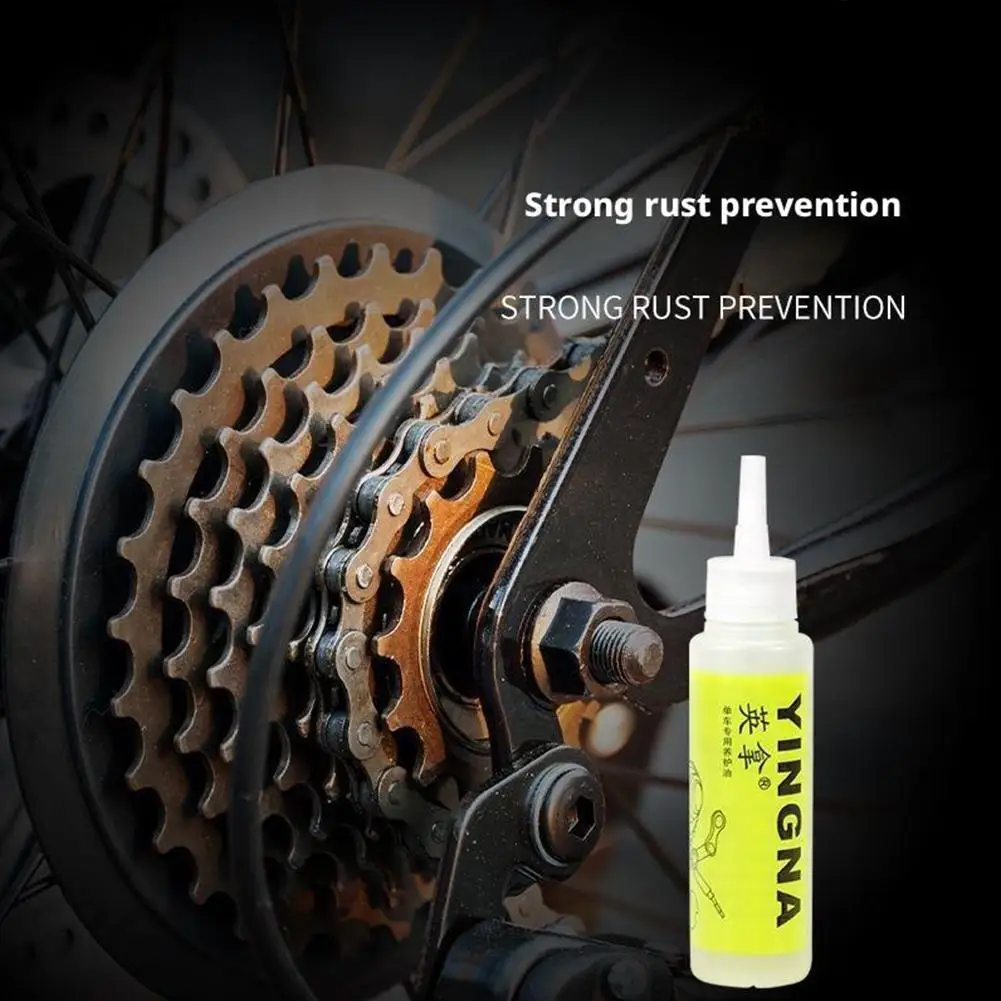 دراجة زيوت التشحيم سلسلة النفط مقاوم للماء الصدأ واقية دراجة الجبلية الدراجات اكسسوارات 50 مللي صيانة الطريق B8V5 #4
