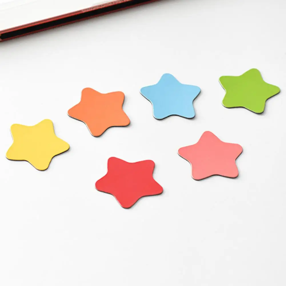 20Pcs/Set Magnetic Sticker  Convenient   Refrigerator Sticker Scratch Resistant Stars Blackboard Magnet