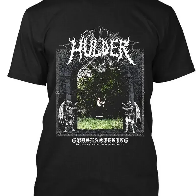 

Hulder Godslastering American Classic Mens Black T Shirt Size S 5Xl