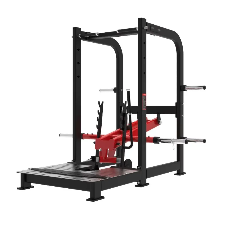 YTYIN Best Quality Professional Strength Training Glute Exercise Plate Loaded Steel Standing Hip Thrust Fitness Equipment