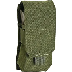Tactical 5.56 Magazine Pouch Rifle Single Molle Mag Pouch For M4 M14  AR15 AR10  Mag Holder Magazine Carrier Holds 2 Magazines