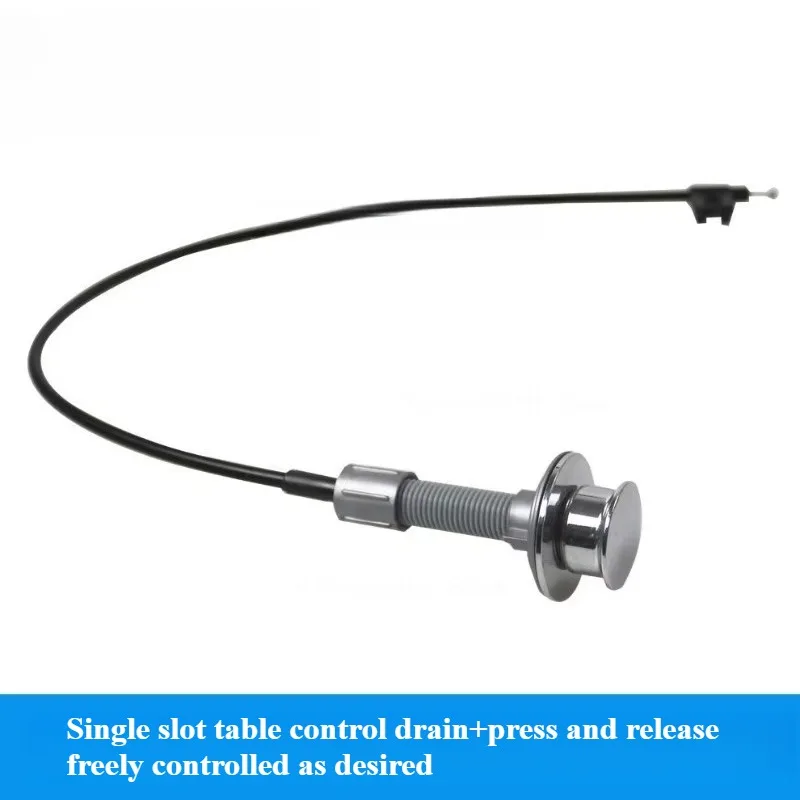 QK002 Sink Drain Countertop Lifting Control Line Single Bowl Basin Automatic Controller Replacement