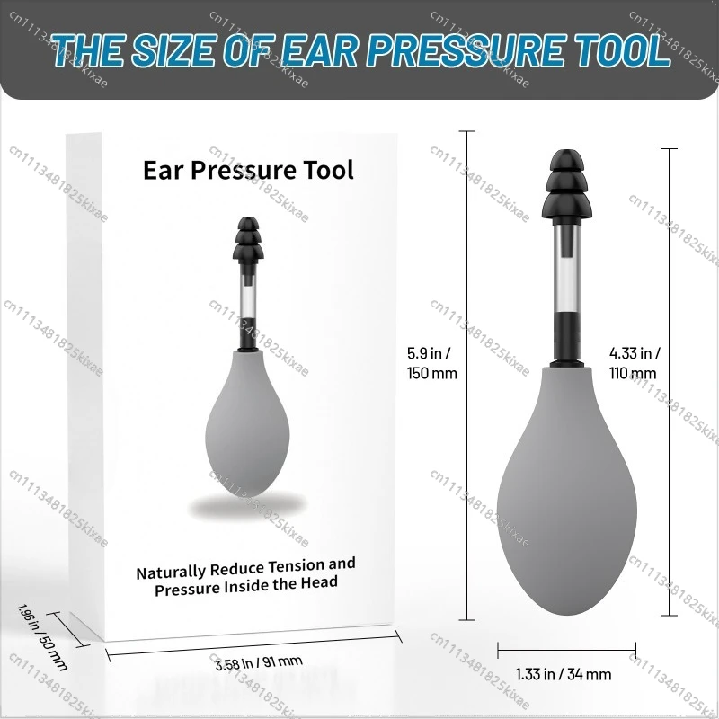 For Ear Pressure Device Products Natural Pressure Reduction and Relief Device Through Inner Ear Stimulation  Massage Tool