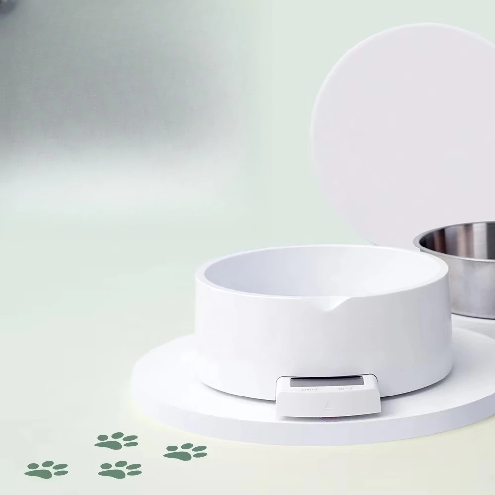 

Бесплатный образец миски для собак с индивидуальным логотипом, противоскользящая миска для еды, электронные весы для кормления животных, домашняя кормушка для питомцев.