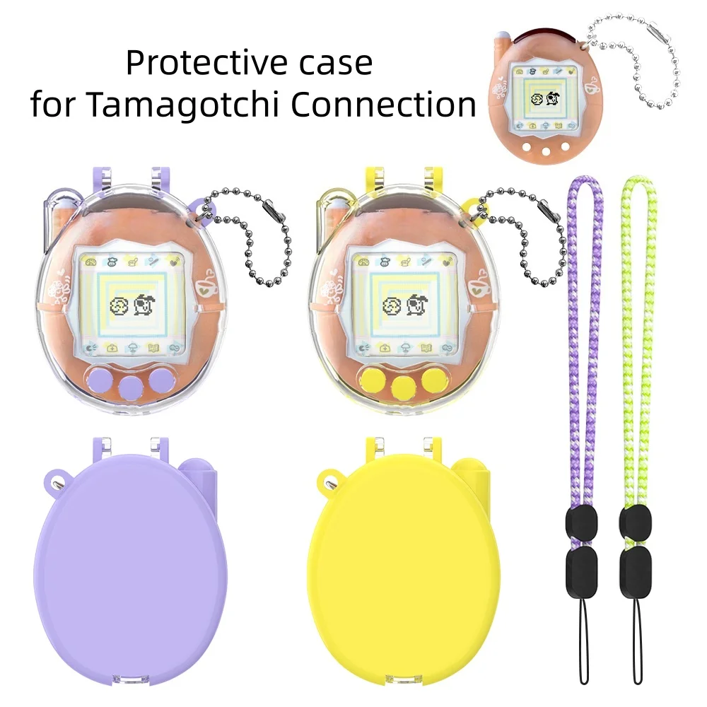 

For Tamagotchi Connection Game Console PC Protective Cover Dustproof And Anti-Collision Transparent Protective Cover