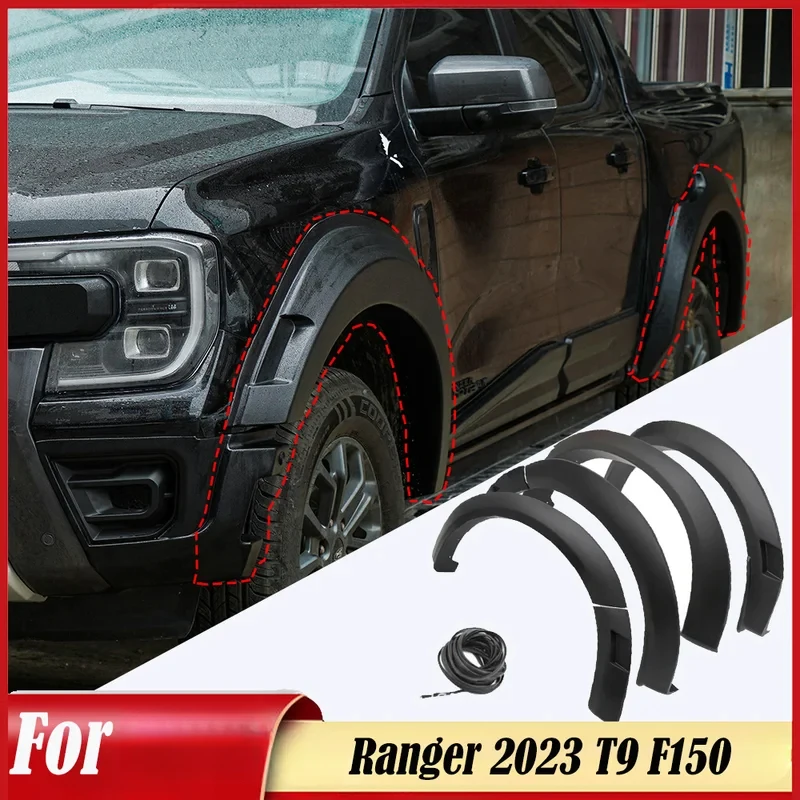 Premium BT50 2012-2021 Fender Flares Mudguards Wheel Eyebrow Splash Guard Exterior Tuning