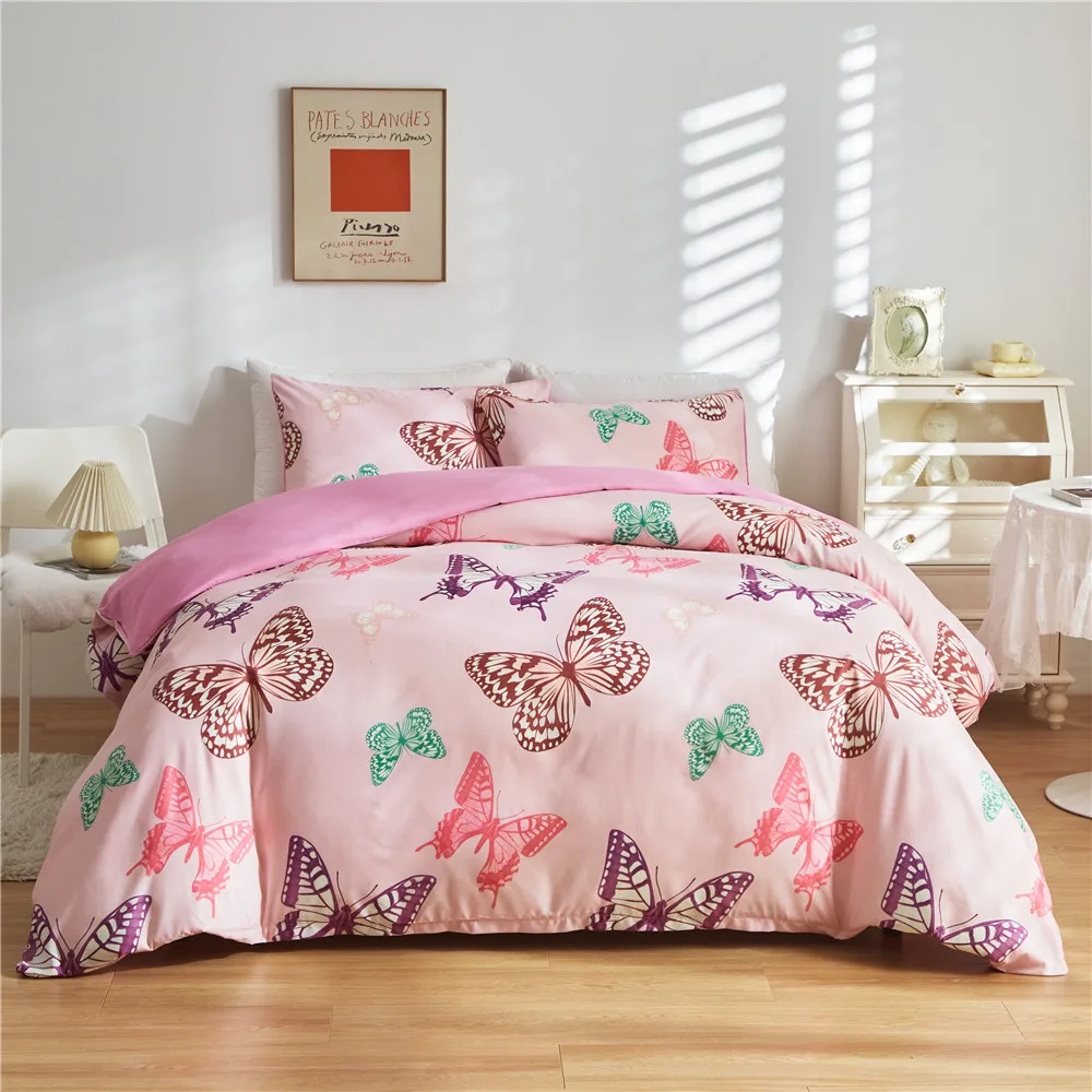 RunGrape Duvet Cover Bedding Set Twin Queen King Size 240x220 Nordic Bed Cover 135 Euro Bed Linen 2 Bedrooms Bedclothe 200x200