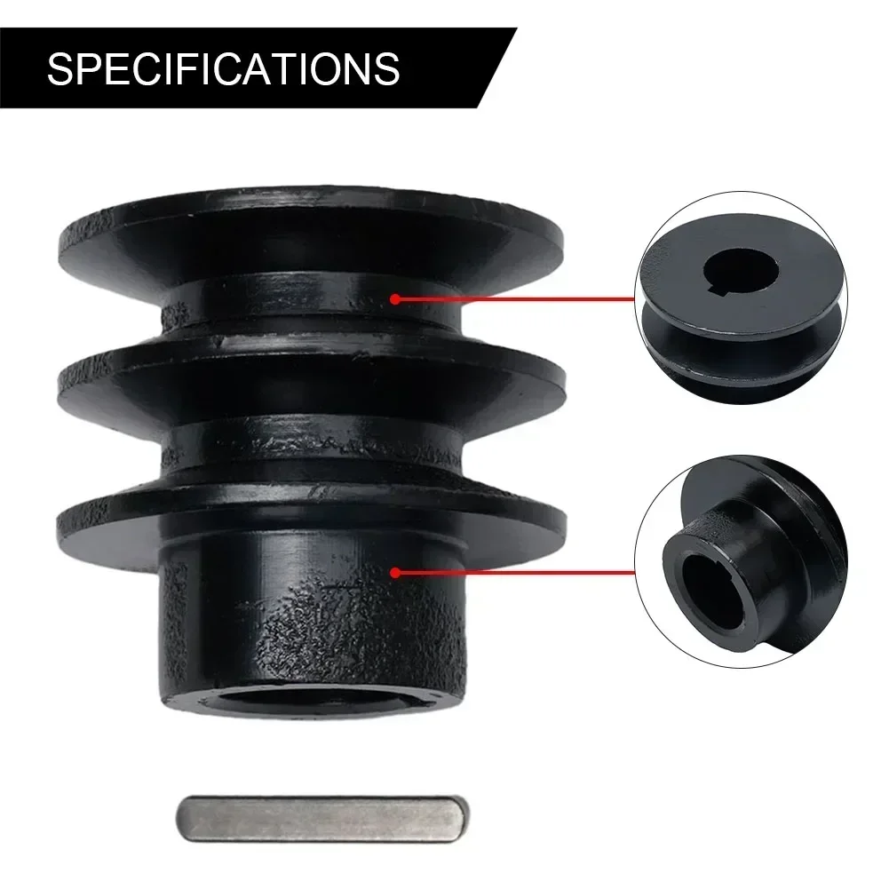 Belt Pulley Top Notch Double V Belt Pulley Engineered For 20mm Bore Groove Pulley A Belt On For 168F 170F Engine