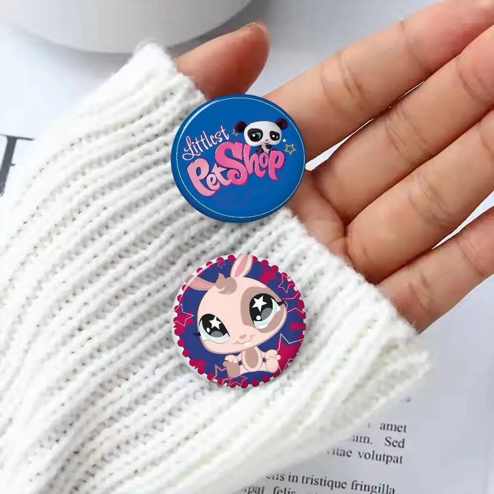 Soft Button Pin Funny Silly Gnarpy On A Skateboard Meme Badge Gamer Collection Gifts Game l-l-Littlest logo Pet Shop view 4