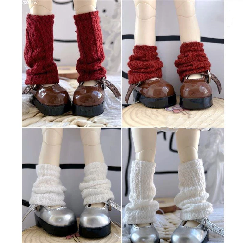 1/6 BJD Doll Socks Cotton Stacked Leg Warmers 6 Point Socks 30cm Doll Clothing Accessories