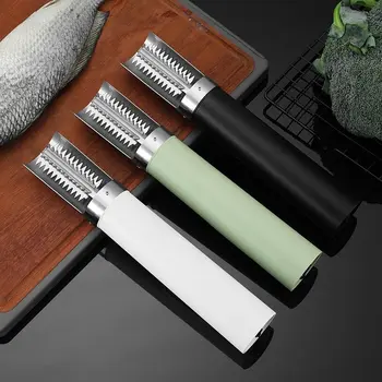 무선 휴대용 전기 생선 스케일러, USB 충전, 생선 체중계 대패, 생선 클리너, 해물 나이프, 주방 도구, 1 개