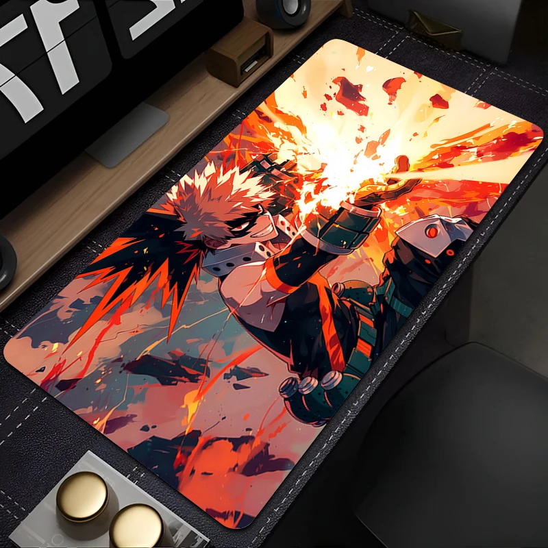 My Hero Academia Mousepad Computer New MousePads Keyboard Pad Mouse Mat Gamer Soft Office Carpet Table Mat Desktop Big Mouse Pad