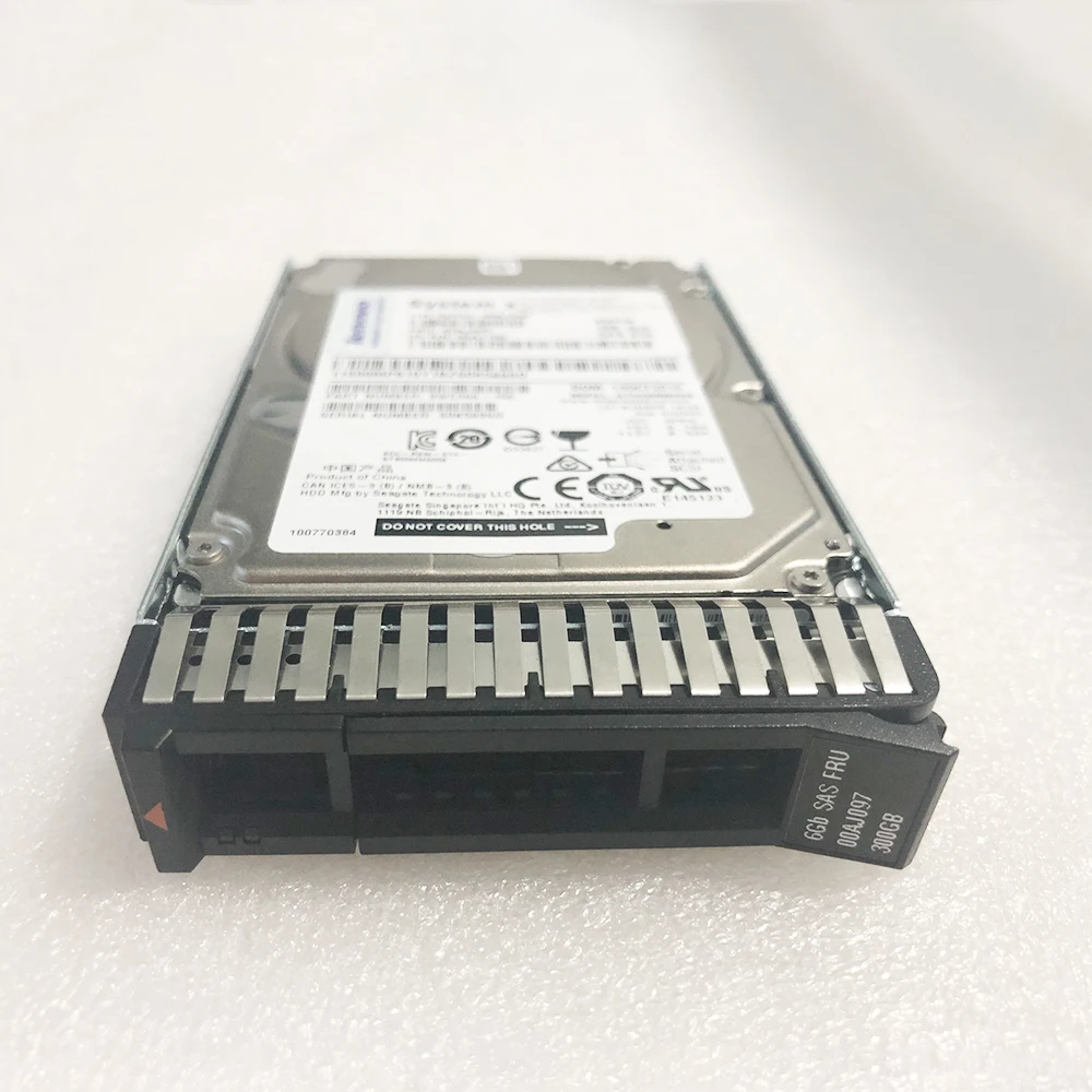 Disco Duro HDD para IBM x3550 x3650 x3500 M5 00AJ096 00AJ097 300G 10K SAS 2,5"