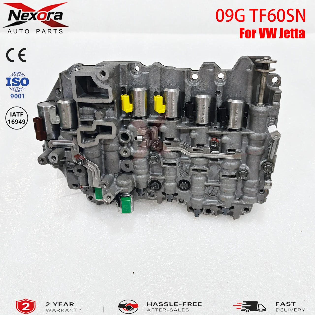 For VW Jetta Golf Passat Touran 2005‑2009 09G TF60SN 6-Speed Transmission Old-Style Valve Body 09G325039A Small Solenoid Body