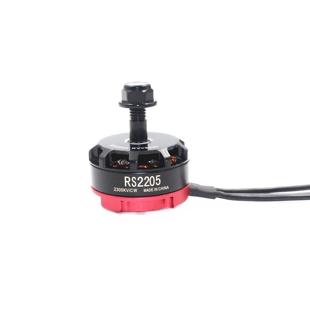 実用的な RC RS2205 2205 2300KV ブラシレスモーター 2-6S 20A/30A/40A ESC FPV RC QAV250 X210 レーシングドローンマルチコプター (CW) 用