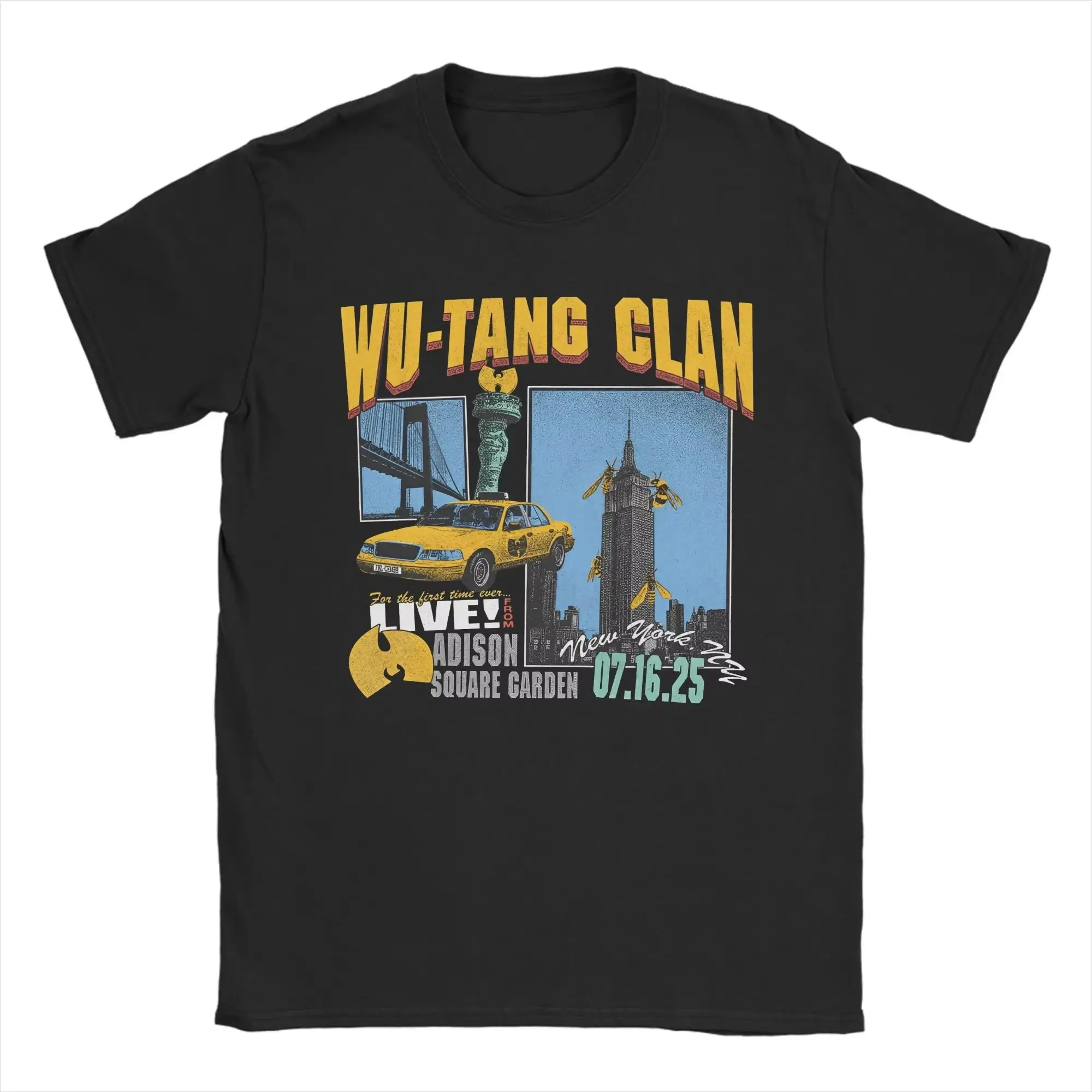 Rock Y2k Hip Pop Tops Fashion The Final Chamber Wu Clan T–tangs Forever Tour T-Shirts Casual Loose Clothes Unisex