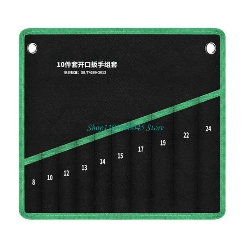 R53F Roll-Up Tool Wrap for Wrench Sets and Maintenance Storage Use