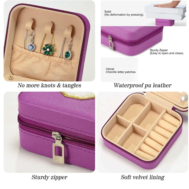 Reis Sieraden Case Voor Vrouwen Meisjes Eerste Reis Sieraden Case Mini Sieraden Reiskoffer Met Spiegel Geschenken Voor Vrouwen Moeder Duurzaam