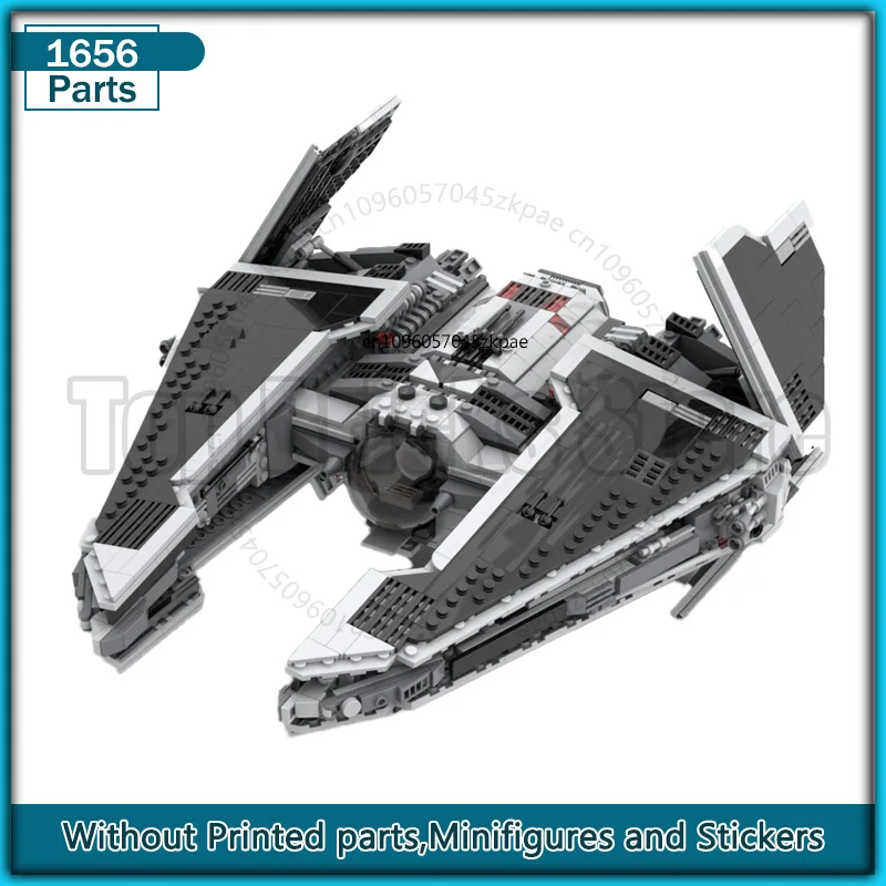 Ruimteschip Starfighter Fury Class Interceptor MOC Bouwsteen Space Movie Technologie Bricks DIY Montage Speelgoed Kerstcadeaus