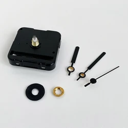 Ostar F333 Silent Plastic Mechanism For Wall With Black Short Hands 530 Accessory DIY Watch Parts Kits Quartz Clock Movement