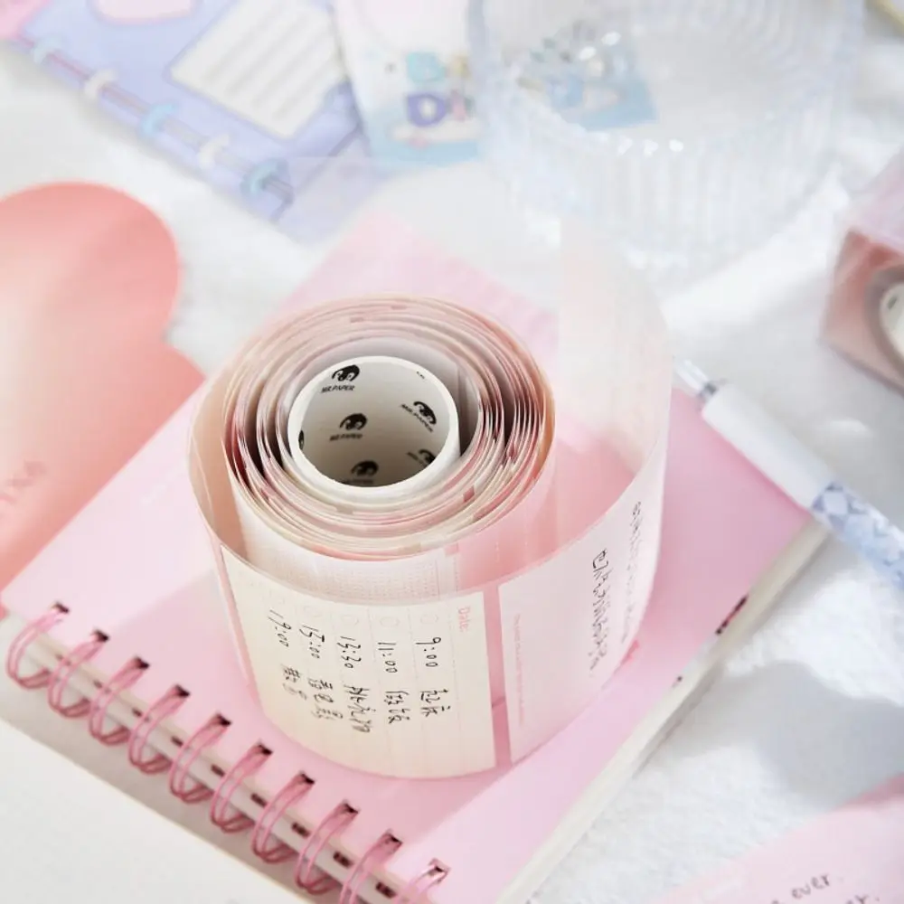 60 Sheet/Roll Pull-out Roll Memo Pad Creative Simplicity Study Sticky Note DIY Decorative Scrapbook Sticker Lovely Label Sticker