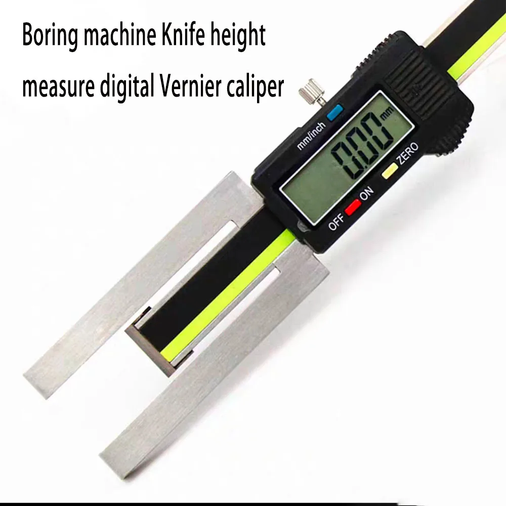 Boring machine Knife height measure digital Vernier caliper gage tool setting height blade protruding from the boring bar axle