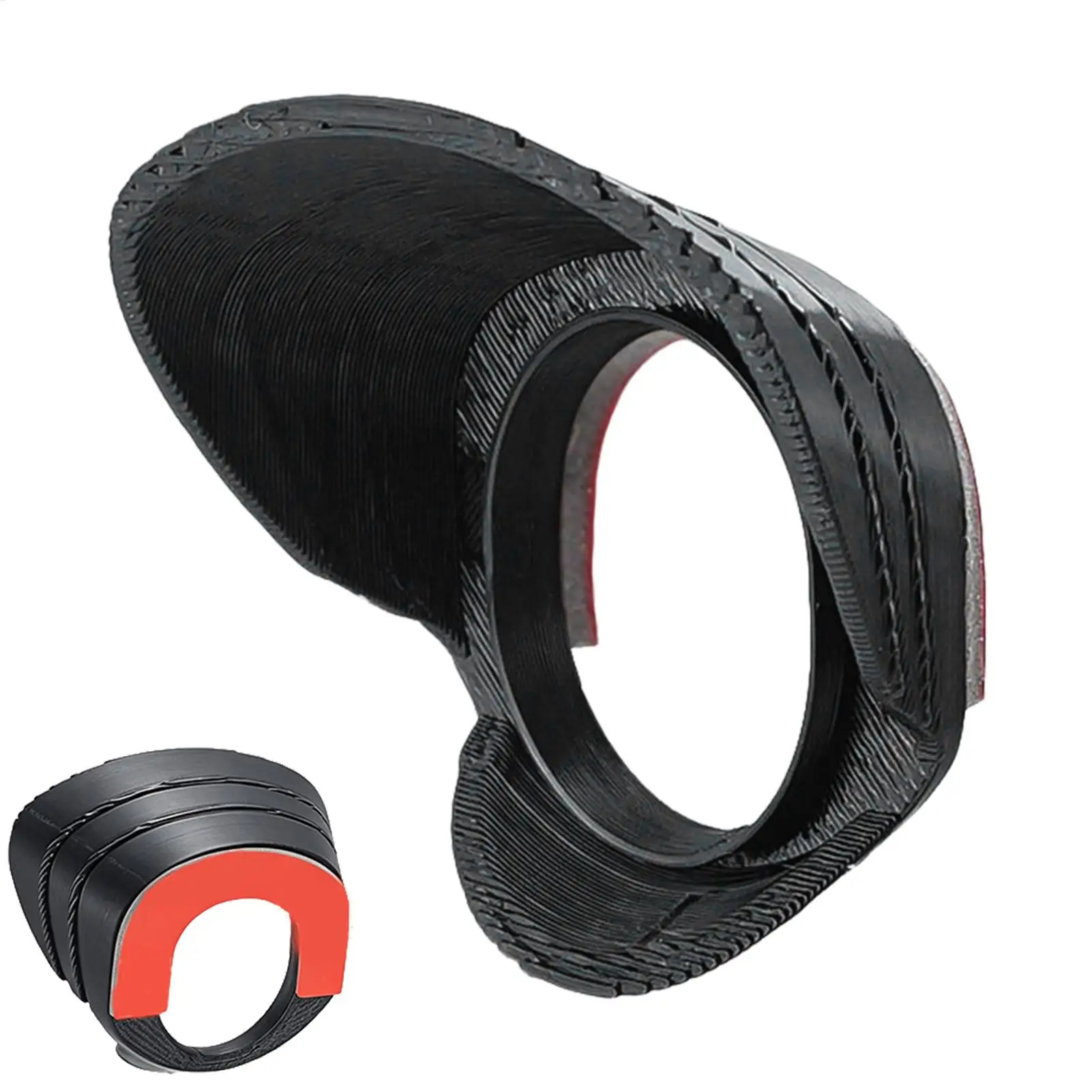 Car Backup Camera Rain Shield Adhesive Waterproof Curved Lens Hood Car Reversing Camera Protective Cover for Outdoor Driving