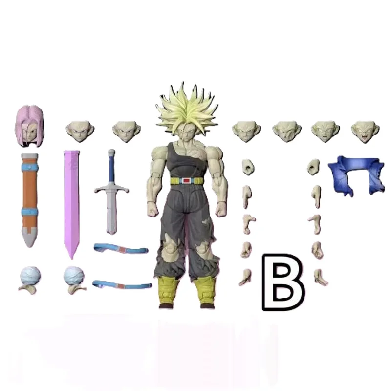 Original Dragon Ball Tonsenarttoys Blast Trunks pelo explosivo Torankusu daño a la batalla 06ab modelo de figuras de acción juguete para regalo de moda