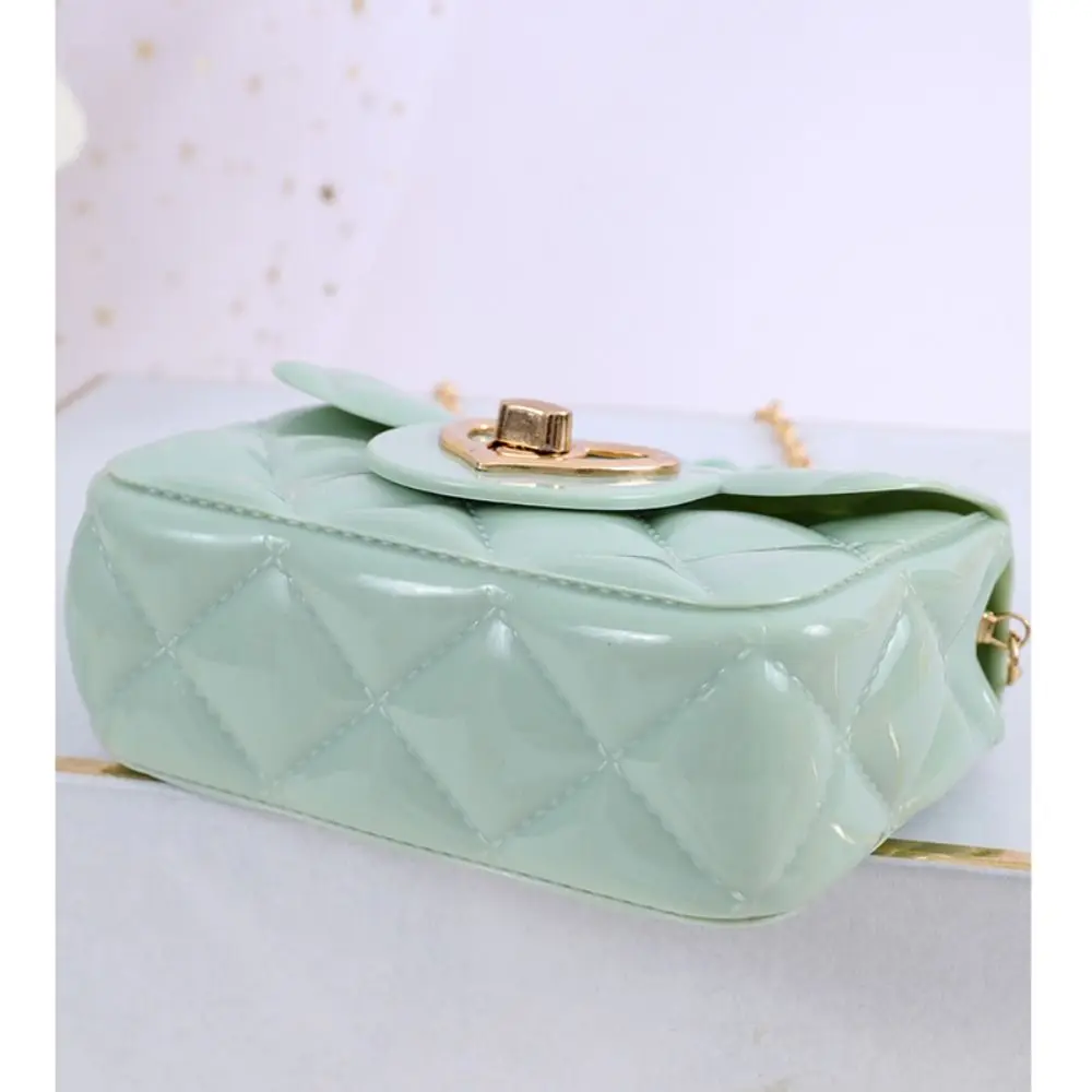 Durable PU Mini Shoulder Bags Heart Handbags Coin Wallets Women Girls