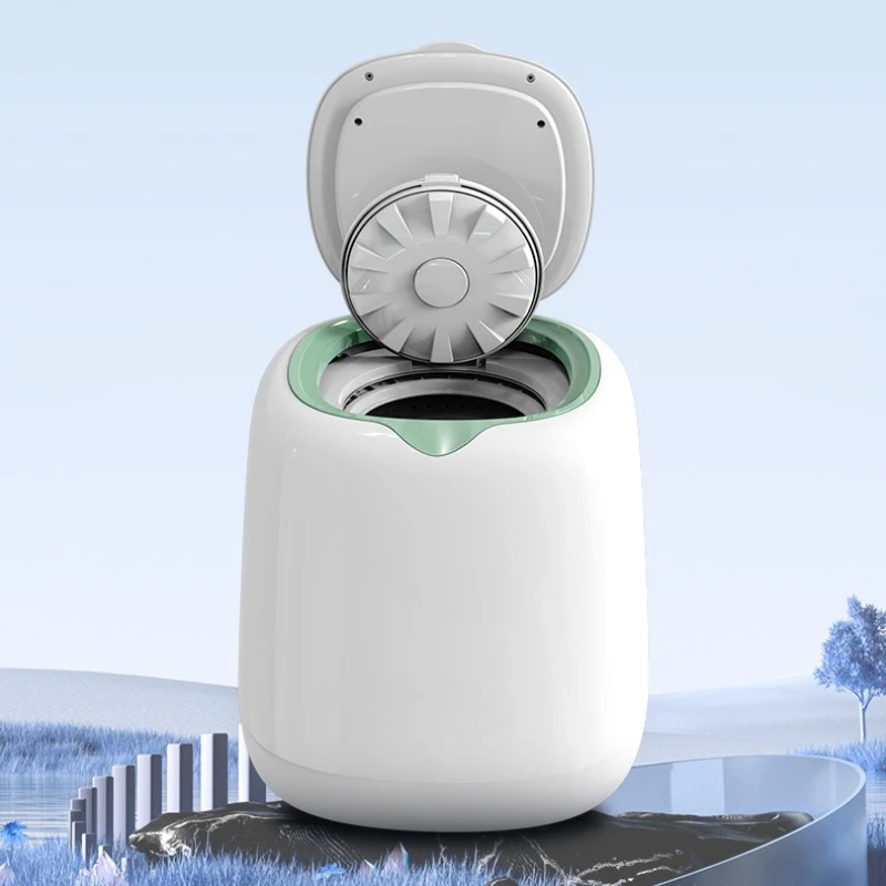 

Automatic mini baby washing machine, underwear, underwear, socks washing, washing, washing, drying, integrated small household