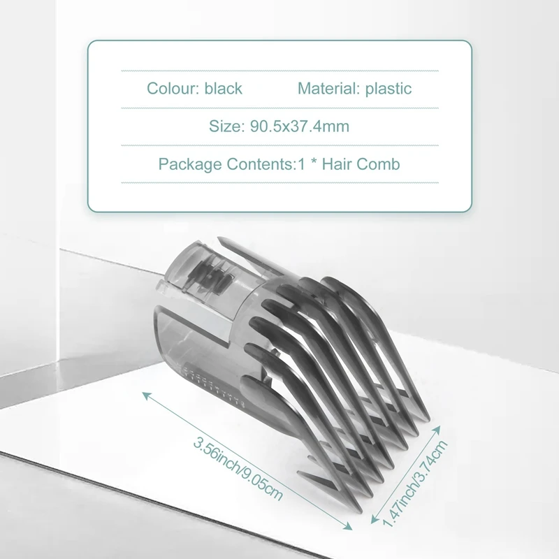 1 SZTUK Praktyczna maszynka do strzyżenia włosów Grzebień do strzyżenia włosów Pasuje do QC5130 QC5105 QC5115 QC5120 QC5125 QC5135