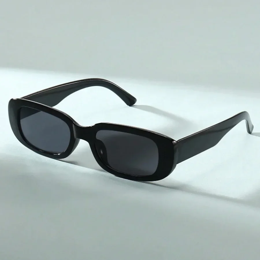 Box Black New Sunglasses Male European Glasses Female Retro Anti-UV Sunglasses
