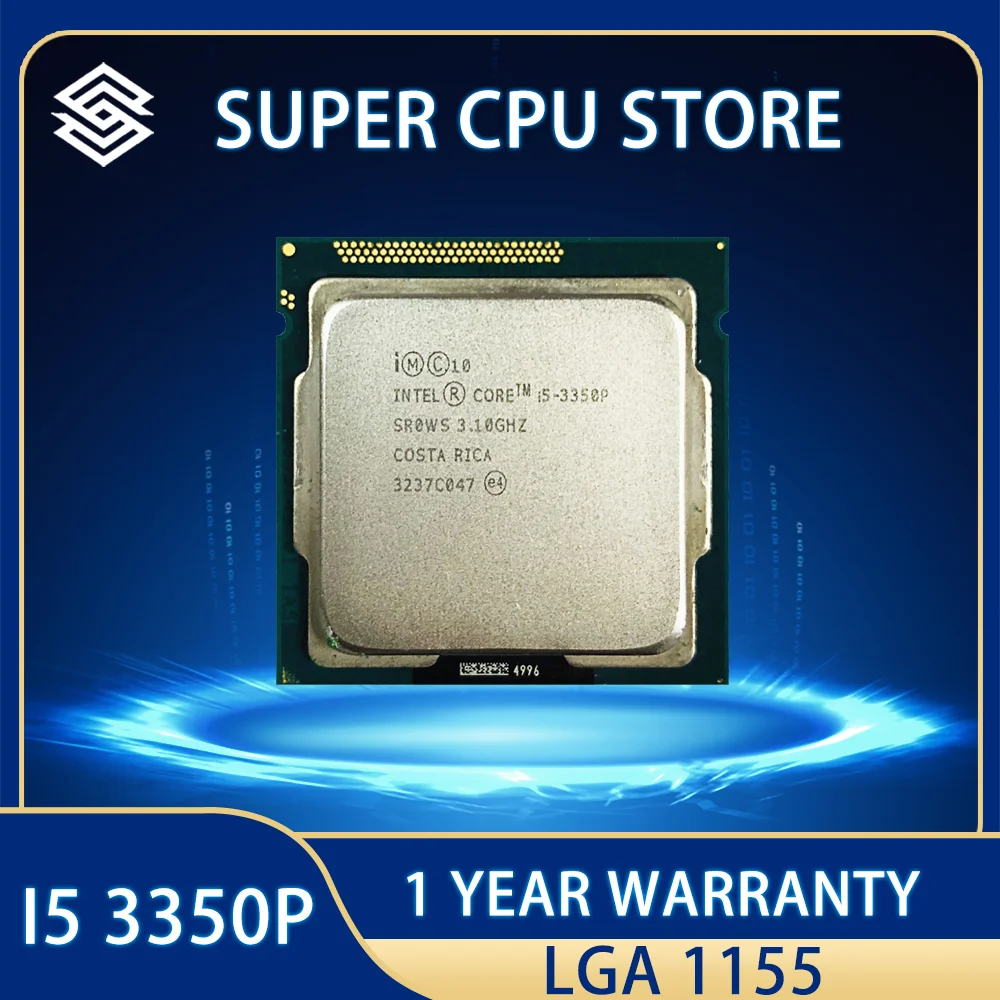 

Intel Core i5-3350P i5 3350P 3.2 GHz Quad-Core CPU Processor 6M 69W LGA 1155