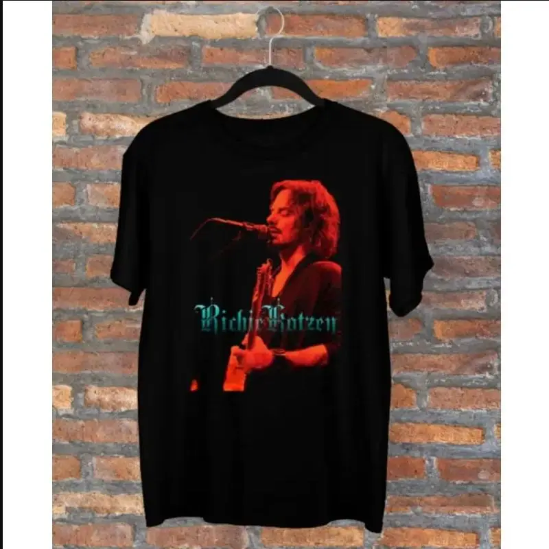 

Новое поступление, модные тяжелые, Лидер продаж, винтажные летние, Ричи котзен, концерт, расписанный в прямом эфире, черные, унисекс футболки всех размеров JJ1615