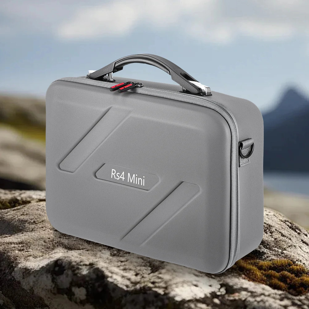 DJI RS4 ミニキャリングケース PU 旅行ショルダーバッグ耐衝撃ポータブル収納袋防滴ハンドバッグスタビライザーアクセサリー