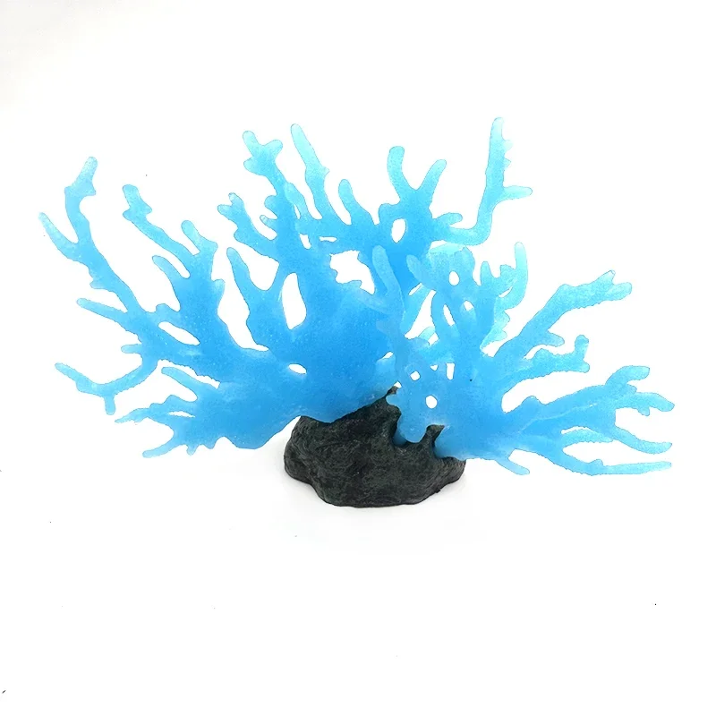 Artificial Coral Fish Tank Aquarium Simulation Coral Decoration Aquarium Landscape Plants Water Grass Ornament Aquarius