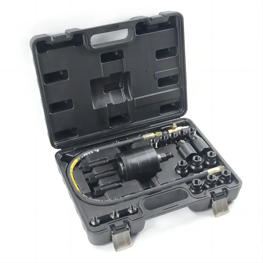 Diesel Fuel Injector Air Vibration Remover Tool Extractor Set Pneumatic Removal Tool