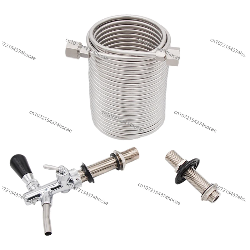 Create Your Own 50' Coil Single Adjustable Flow Control Faucet, Homemade Draft Beer Box