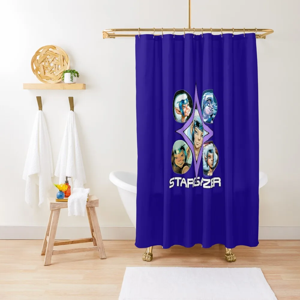 

ElfQuest: Stargazer Shower Curtain Anime Shower Bathroom Deco Luxury Bathroom Shower Curtain