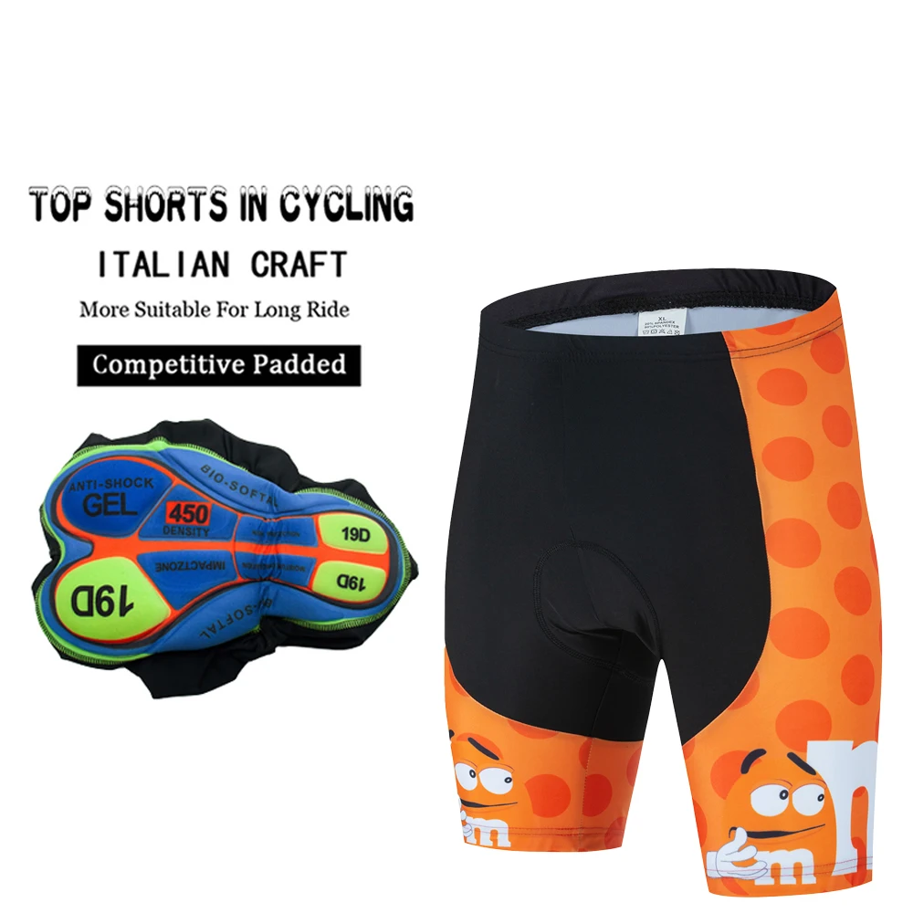 Pns Cycling Mtb Men\'s Shorts Gel Cartoon Man Clothing Mountain Bike Sports Bib Pants Pro Short Summer Lycra Equipment Maillot