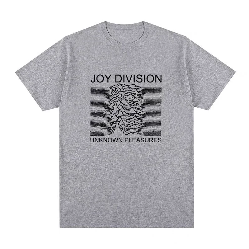 Joy Division Band Print Women T Shirt Unknown Pleasures Short Sleeve Hip Hop Oversized TShirts for Women Cotton Tops Unisex Tees