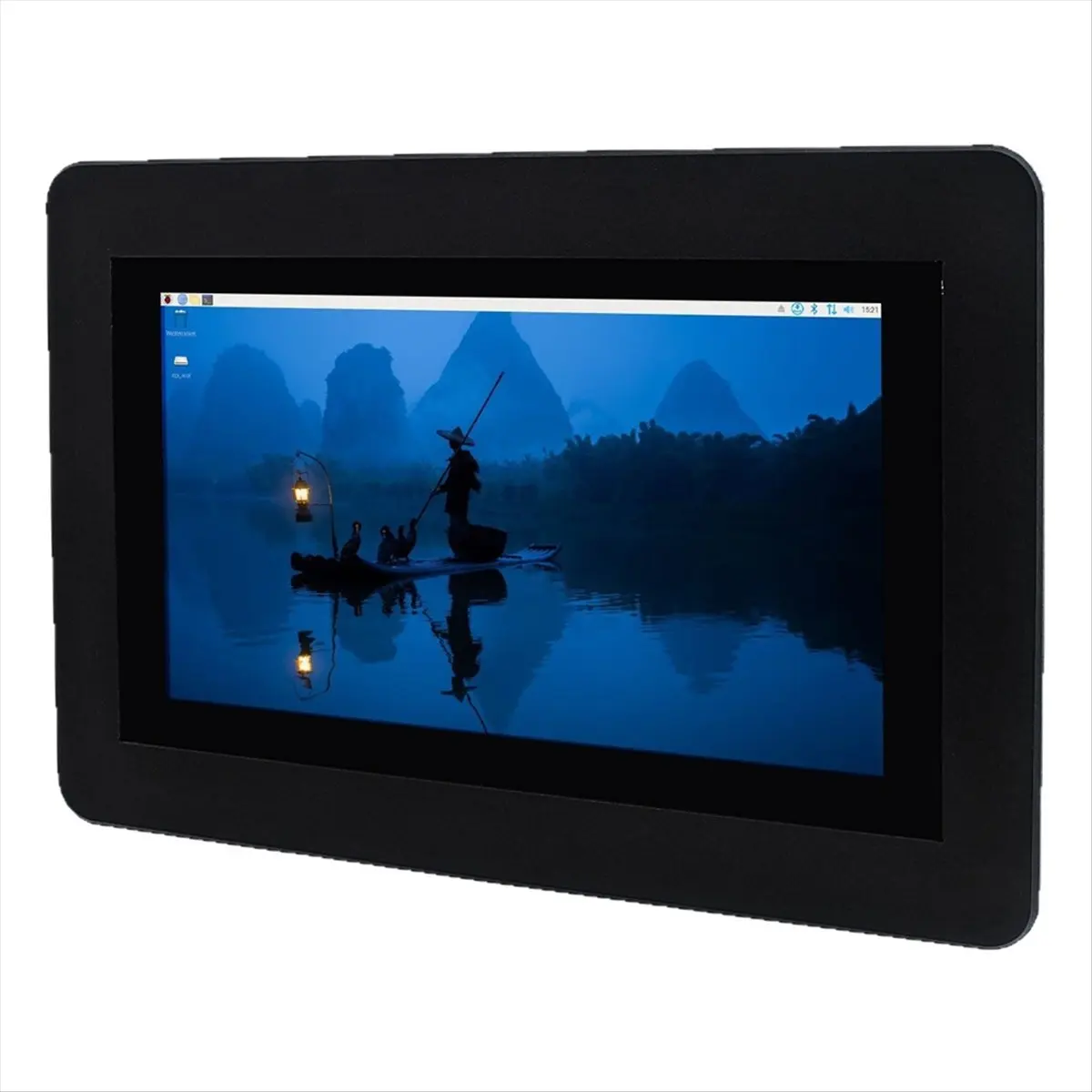 618 Mega Sale-7inch DSI Capacitive Touch Display, 1024x600 Pixels, IPS Panel, Optical Bonding Toughened Glass Panel, Point Touch