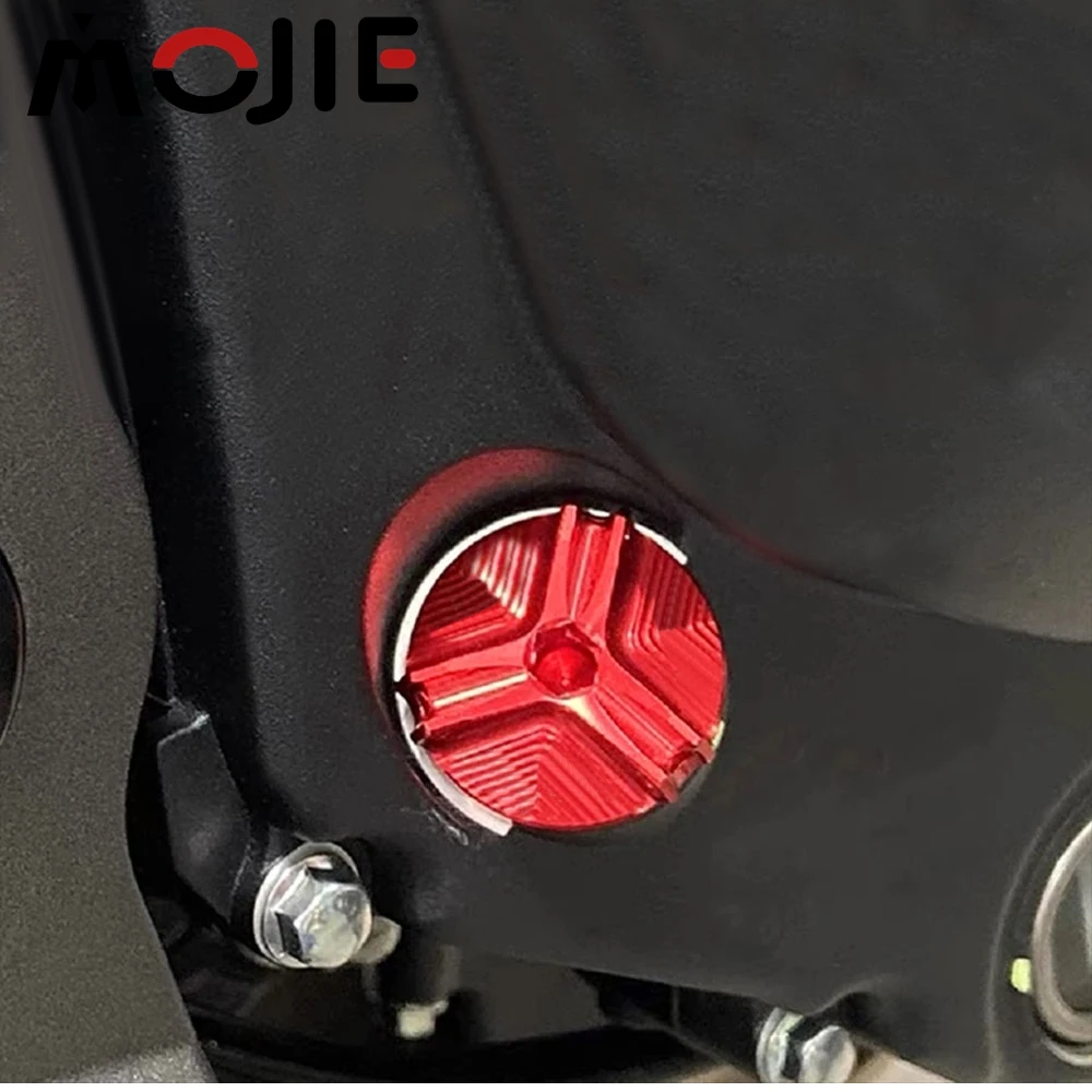 

CB 1000R Motorcycle Aluminum Engine Oil Filter Cup Plug Cover screws For Honda CB1000R 2008-2014 2015 2013 2018 2017 2016 2015