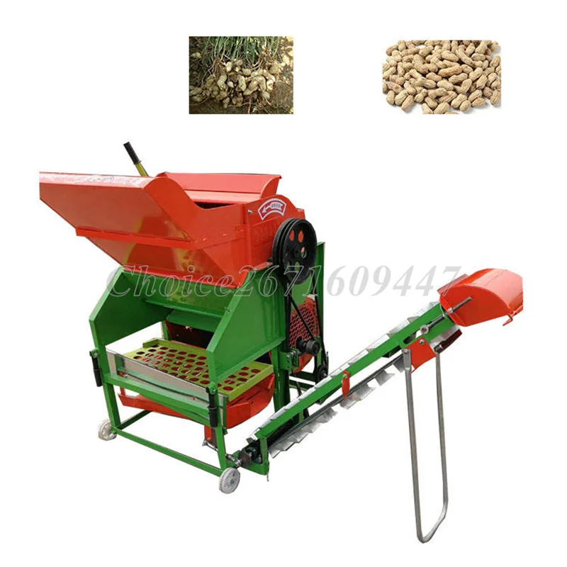 Dry and Wet Peanut Raspberry Picker Harvester Groundnut Picking Seedling Removing Machine