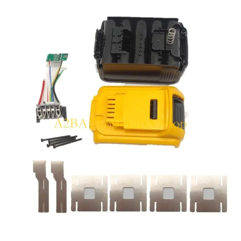

A2BA 10Cell 18650 Корпус батареи 18 В 20 В Корпус батареи с схемой защиты от перезарядки