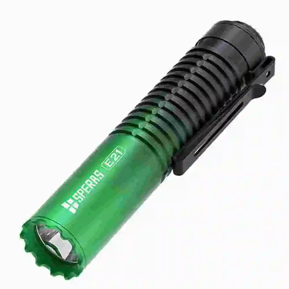 Speras E21 2000LM EDC Tactical 2-in-1 Rechargeable Flashlights