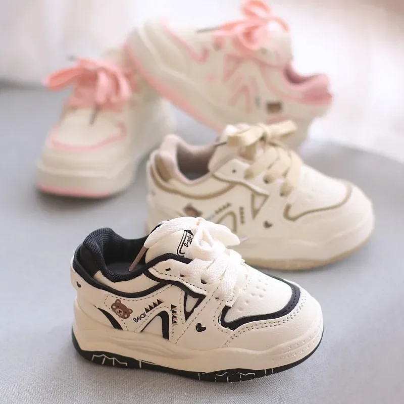 Children\'s Breathable Sneakers, Soft Bottom Casual Shoes, School Sports Sneakers, Boys Girls Spring Autumn New Fashion, 2024